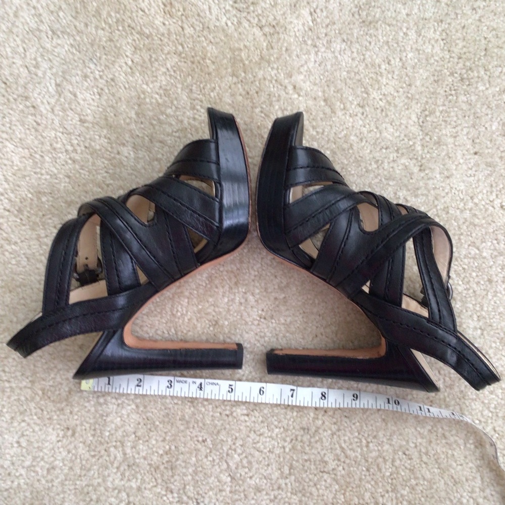 Coach Brynn Leather Sandals - Picture 8 of 9